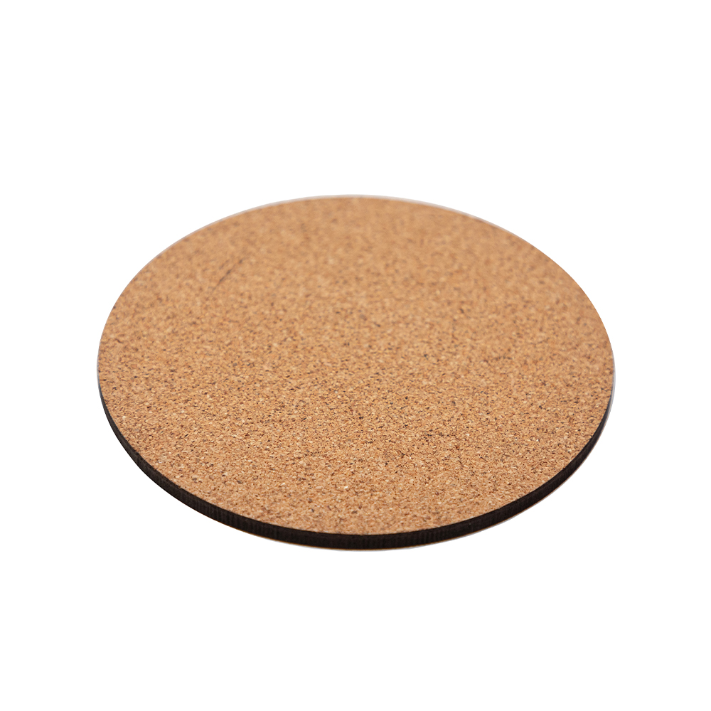 Sublimation Round Coaster with Cork(φ9.5cm/3.75&quot;)