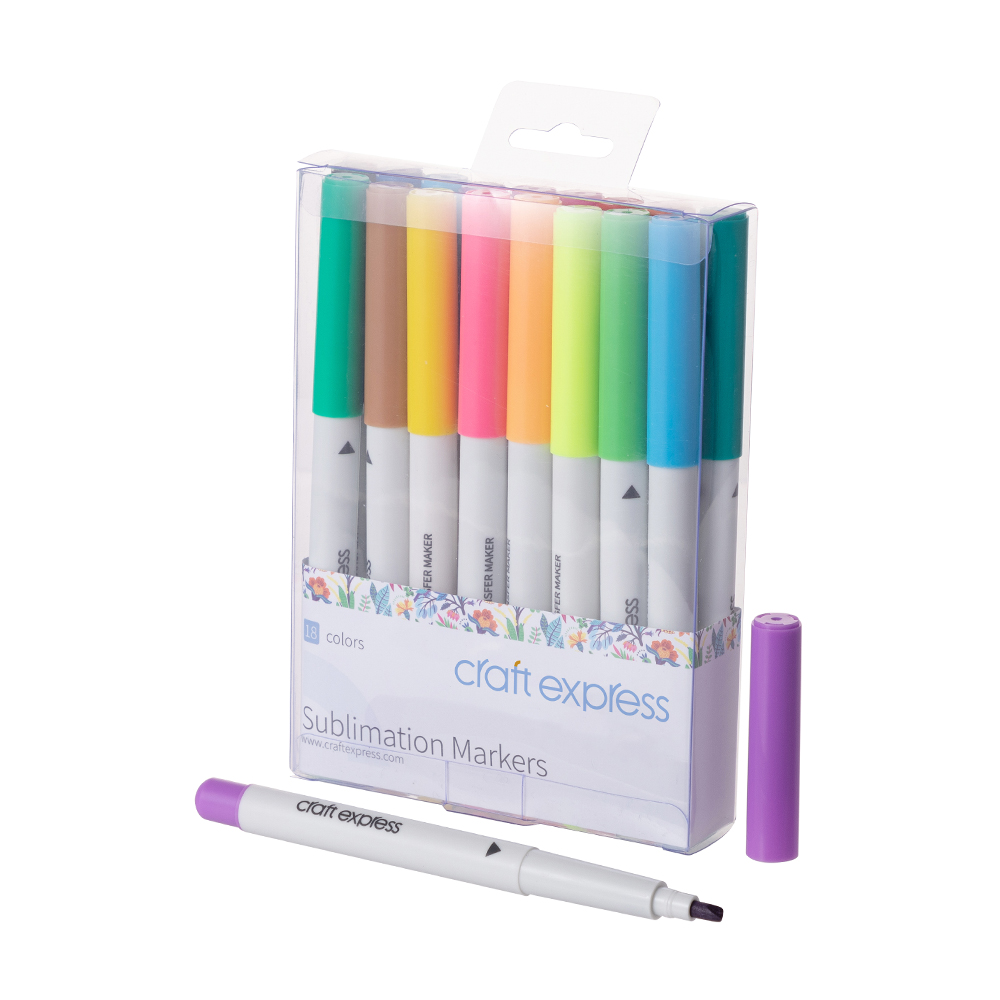 Sublimation Markers (18 Colors)