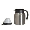 32oz/1000ml Stainless Steel Thermal Coffee Carafe Pot (Silver)
