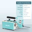 30oz Tumbler Press with Control Box (Mint Green)