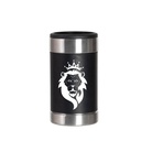 12oz/350ml 4 in 1  Can Cooler with Silicon Sleeve (Black/White)
