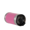 12oz/350ml 4 in 1  Can Cooler with Silicon Sleeve (Pink/White)