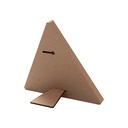 Triangle Photo Frame with Stand (12.7*15.2*1.5cm)