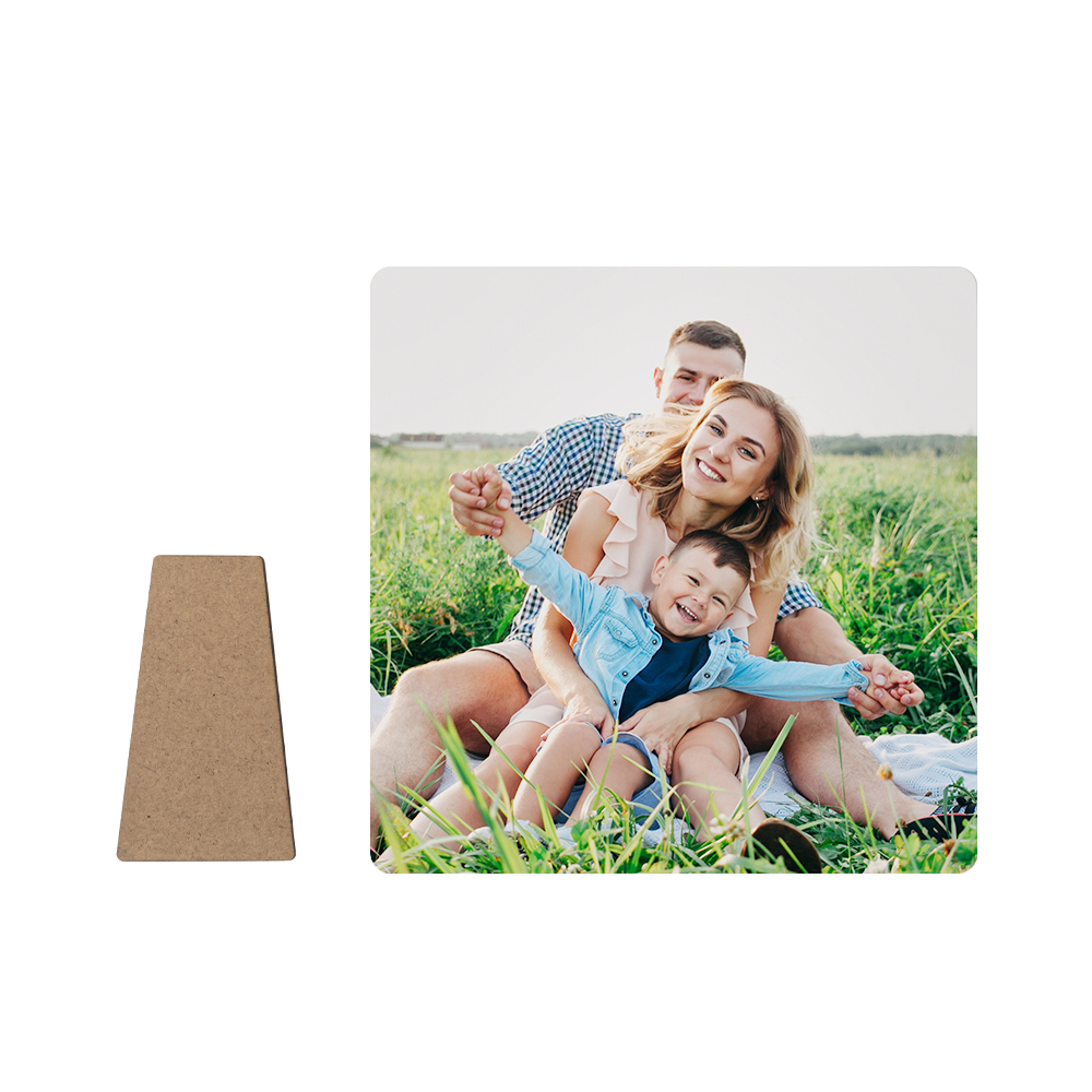 Square Photo Frame with Stand (15.2*15.2*1.5cm)