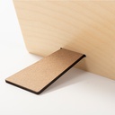 Plywood Square Photo Frame with Stand (15.2*15.2*1.5cm)