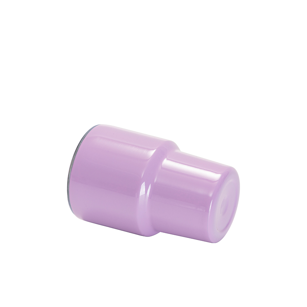 3oz/90ml Mini Sub Stainless Steel Tumbler Shot Glass w/ Straw(Purple)