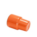 3oz/90ml Mini Sub Stainless Steel Tumbler Shot Glass w/ Straw(Orange)