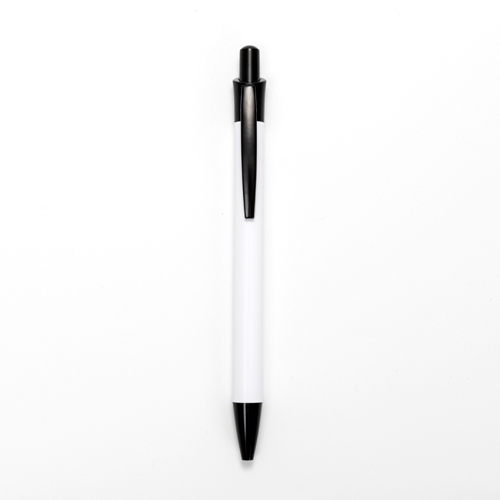 Sublimation Ballpoint Pen with Shrink Wrap (White Alu Cover)