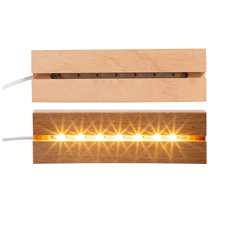 LED Lamp Base  (Rectangular, Warm Light)