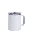 Stainless Steel Mug-Seamless(10oz/300ml,Sublimation blank,White)