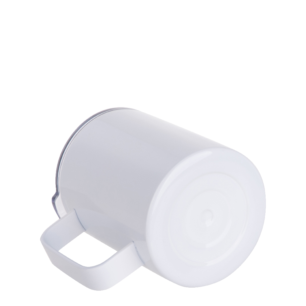 Stainless Steel Mug-Seamless(10oz/300ml,Sublimation blank,White)