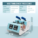 Bulk Print 40 oz Dual Station Tumbler Heat Press