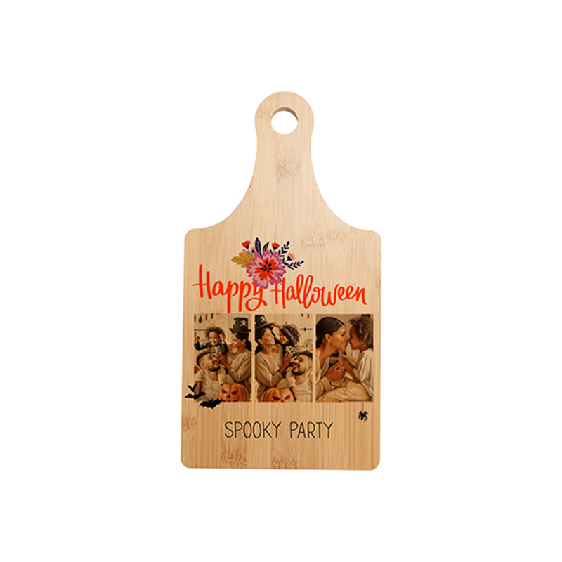 Sublimation Wine Bottle Shape Bamboo Cutting Board(34.29*17.78/7.0&quot;*13.58&quot;)