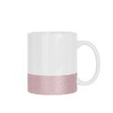 11oz/330ml Bottom Glitter Mug(Pink)