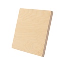 Plywood Square Photo Frame with Stand (20.3*20.3*1.5cm)