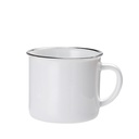 10oz/300ml Ceramic
Enamel Mug (Black)