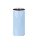 Stainless Steel Slim Can Cooler(12oz/360ml,Sublimation blank,Light Blue)
