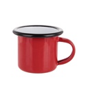 3oz/100ml Colored Enamel Mug(Red)