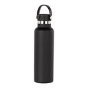 600ml Powder Coated Sports Bottle(Other,Common Blank,Black)