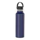 600ml Powder Coated Sports Bottle(Other,Common Blank,Dark Blue)