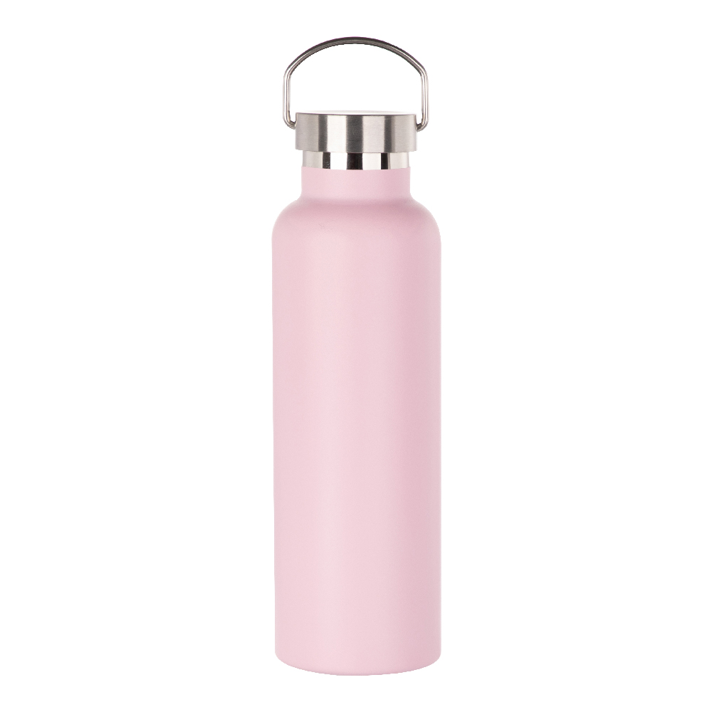 750ml Sports Bottle with Stainless steel Lid(Other,Common Blank,Pink)