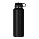 Powder Coated Hydro Flask(40oz/1200ml,Common Blank,Black)