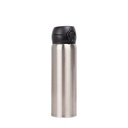 Pop Lid Stainless Steel Thermal Flask(17oz/500ml,Sublimation Blank,Silver)