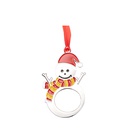 3&quot; Metal Christmas Snowman Ornament