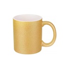 11oz/330ml Glitter Mug(Gold)