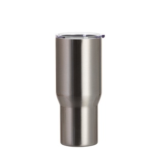 25oz/750ml Stainless Steel Travel Tumbler with Water Proof Lid (Silver)
