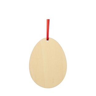 Sublimation Double-Sided Plywood Ornament(Easter Egg)