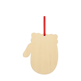 Sublimation Double-Sided Plywood Ornament(Glove)