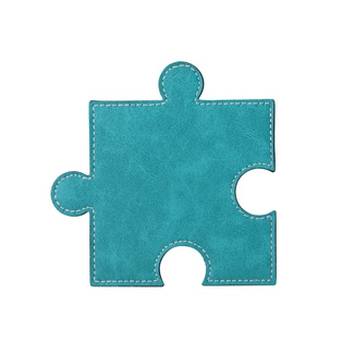 PU Puzzle Coaster(Green, 12*12cm)