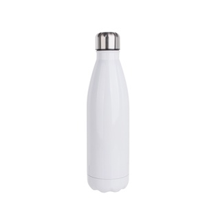 25oz/750ml Stainless Steel Cola Bottle (White)