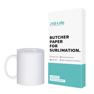 Butcher Paper 3.9 X 9.4 Inch Fit 11 OZ Mugs Print 210 Sheets