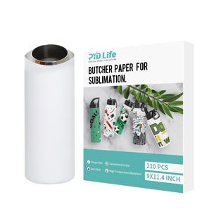 Butcher Paper 8.3 X 9.4 Inch Fit 20 OZ Skinny Tumblers Print 210 Sheets