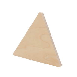 Plywood Triangle Photo Frame with Stand (12.7*15.2*1.5cm)