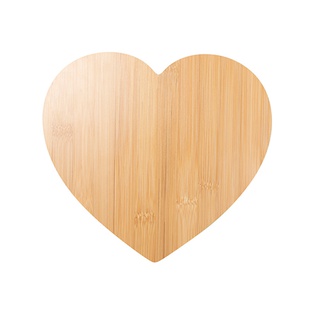 Sublimation Heart Shape Bamboo Cutting Board(25*23.5*1.2cm/9.84"*9.25")