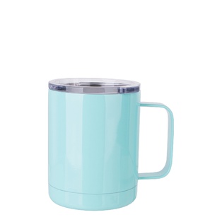 Glossy Mugs(10OZ,Sublimation Blank,Green)