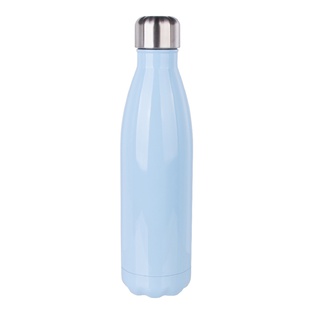Glossy Bottles(17OZ,Sublimation Blank,Light Blue)