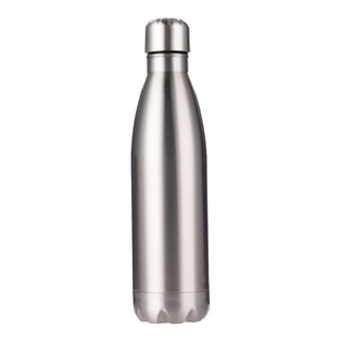 Glossy Bottles(17OZ-500ML,Sublimation Blank,Silver)
