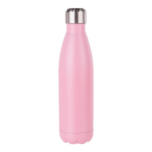 Matte Bottle(17OZ,Sublimation Blank,Pink)