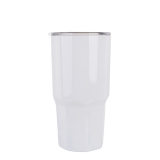 30oz Stainless Steel Large Tumbler(Other,Sublimation blank,White)