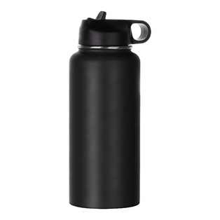 Powder Coated Hydro Flask(32oz/960ml,Common Blank,Black)