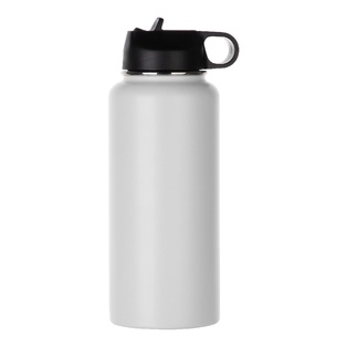 Powder Coated Hydro Flask(32oz/960ml,Common Blank,White)