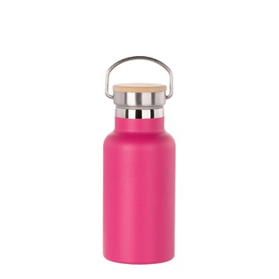 350ml Sports Bottle with Bamboo Lid(Other,Common Blank,purple red)