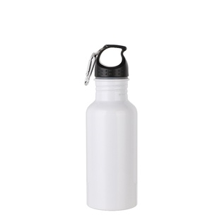 600ml Aluminum Water Bottle(Other,Sublimation blank,White)