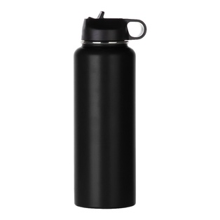 Powder Coated Hydro Flask(40oz/1200ml,Common Blank,Black)