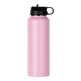 Powder Coated Hydro Flask(40oz/1200ml,Common Blank,Pink)