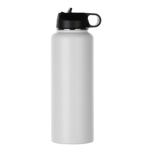 Powder Coated Hydro Flask(40oz/1200ml,Common Blank,White)